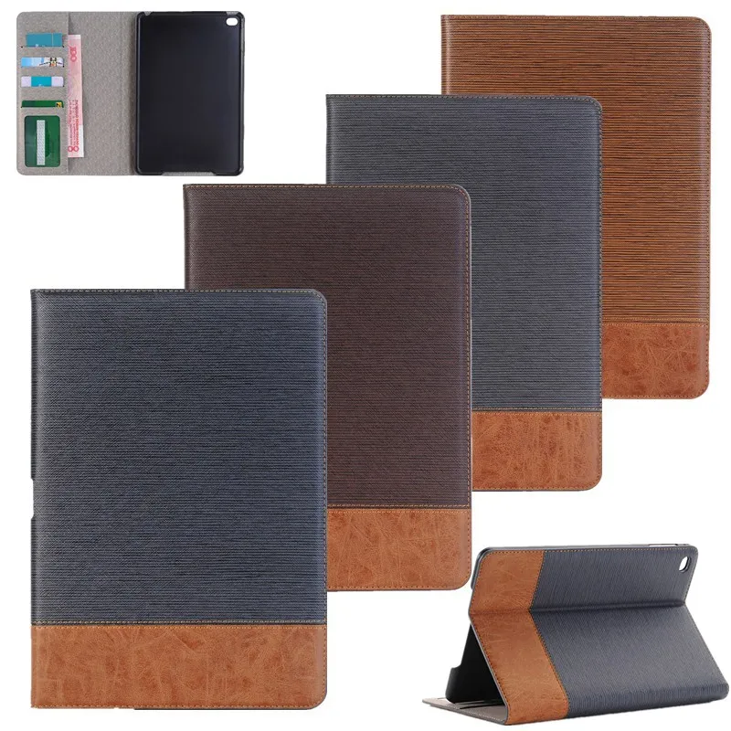 

Luxury Retro Flip Protective Wallet Stand Book PU Leather Case For ipad Mini 4 Smart Cover For iPad Mini 4 Tablet With Card Slot