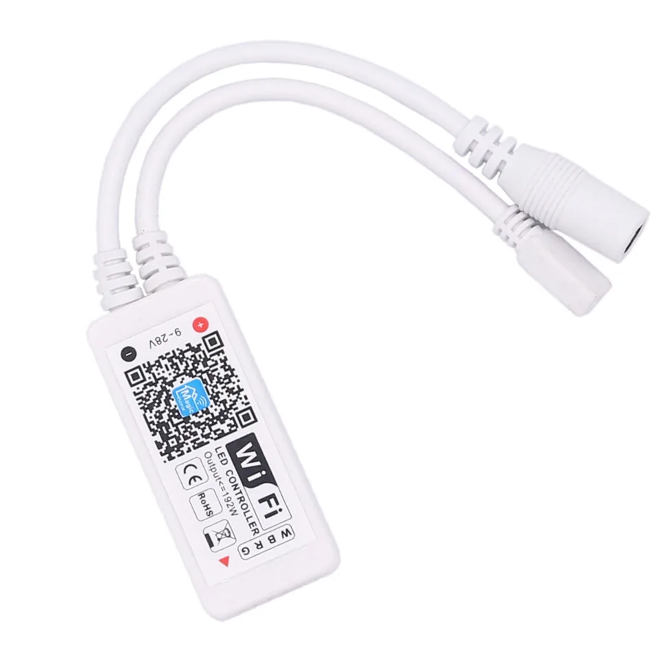 DC 12V 24V WIFI RGBW LED контроллер для IOS/Android с RF 21Key пульт дистанционного управления RGBWW