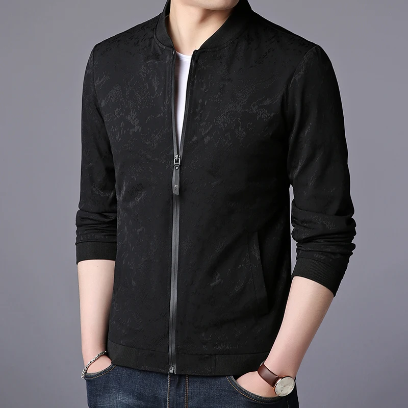 

2019 New Fashion Wind Breaker Jackets And Coats For Men Pattern Slim Fit Trend Streetwear Overcoat Casual Coat Mens Clothing