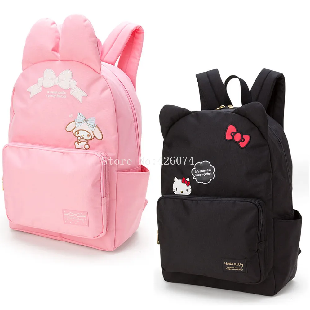 Новые модные школьные ранцы My Melody для девочек и студентов Детский рюкзак сумка