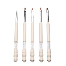 HAICAR, 1 шт, профессиональная ручка для ногтей, точечная ручка, марблизационный инструмент, инструмент для дизайна ногтей, точечный инструмент для дизайна ногтей, маникюрные Стразы