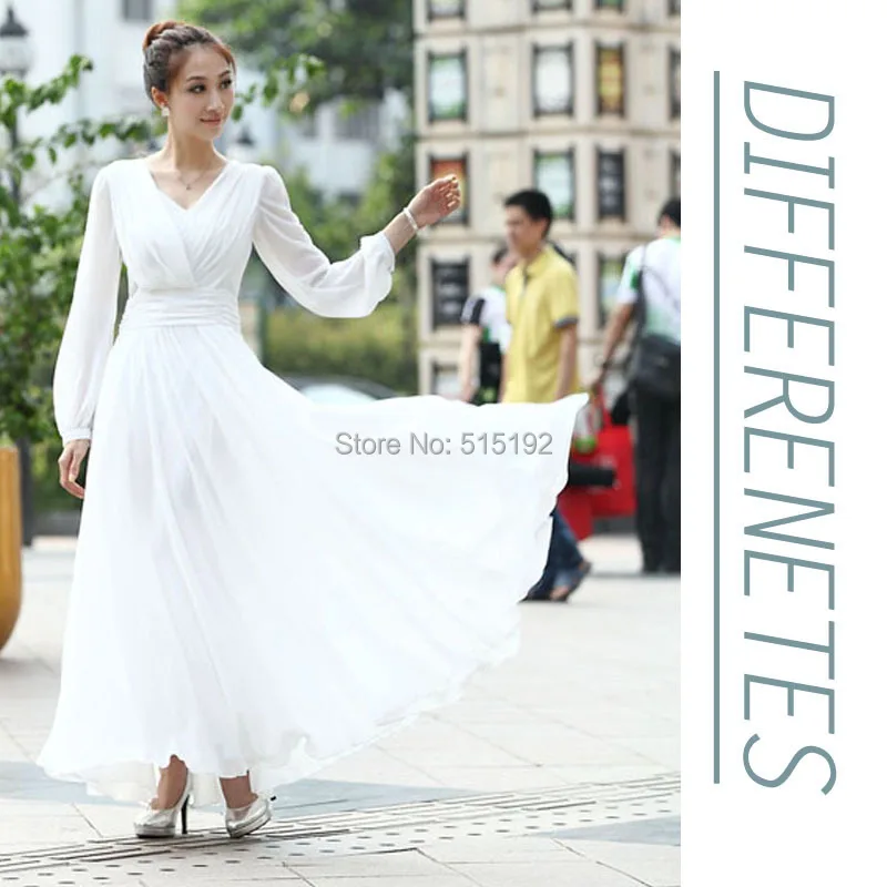 white gown design
