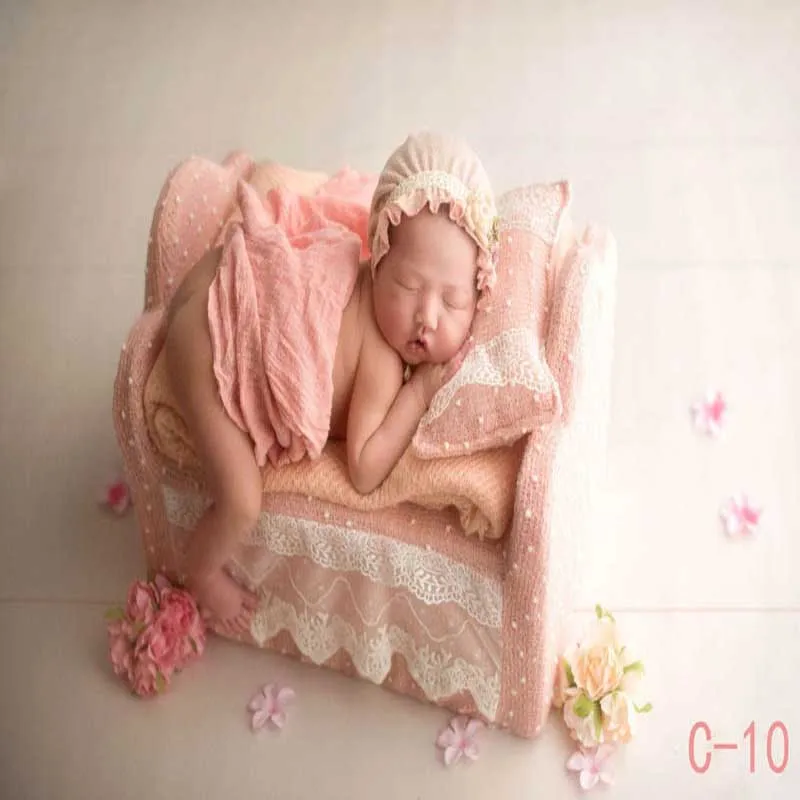 Детская мини кроватка для фотосъемки новорожденных|Подушка| |