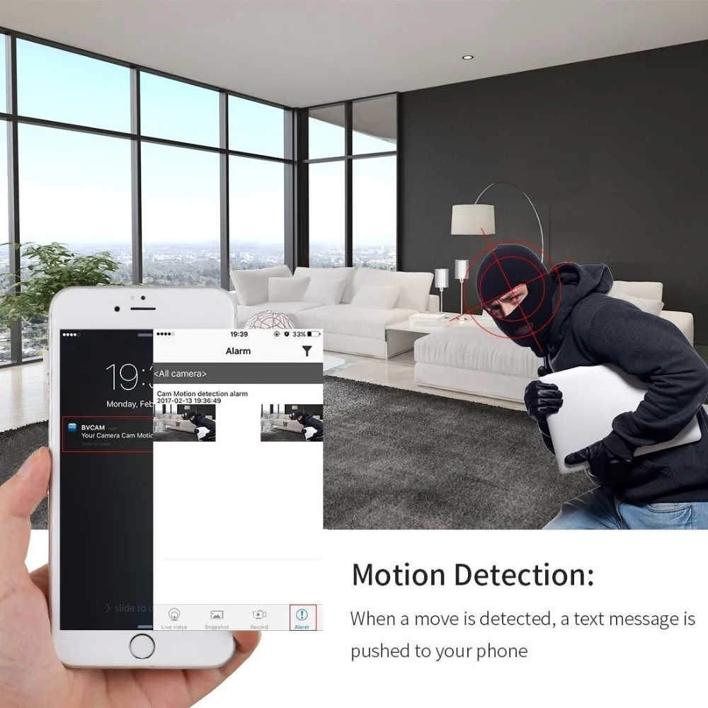 360 градусов рыбий глаз беспроводная WiFi панорамная лампа 1280x960P 1.3MP CCTV камера