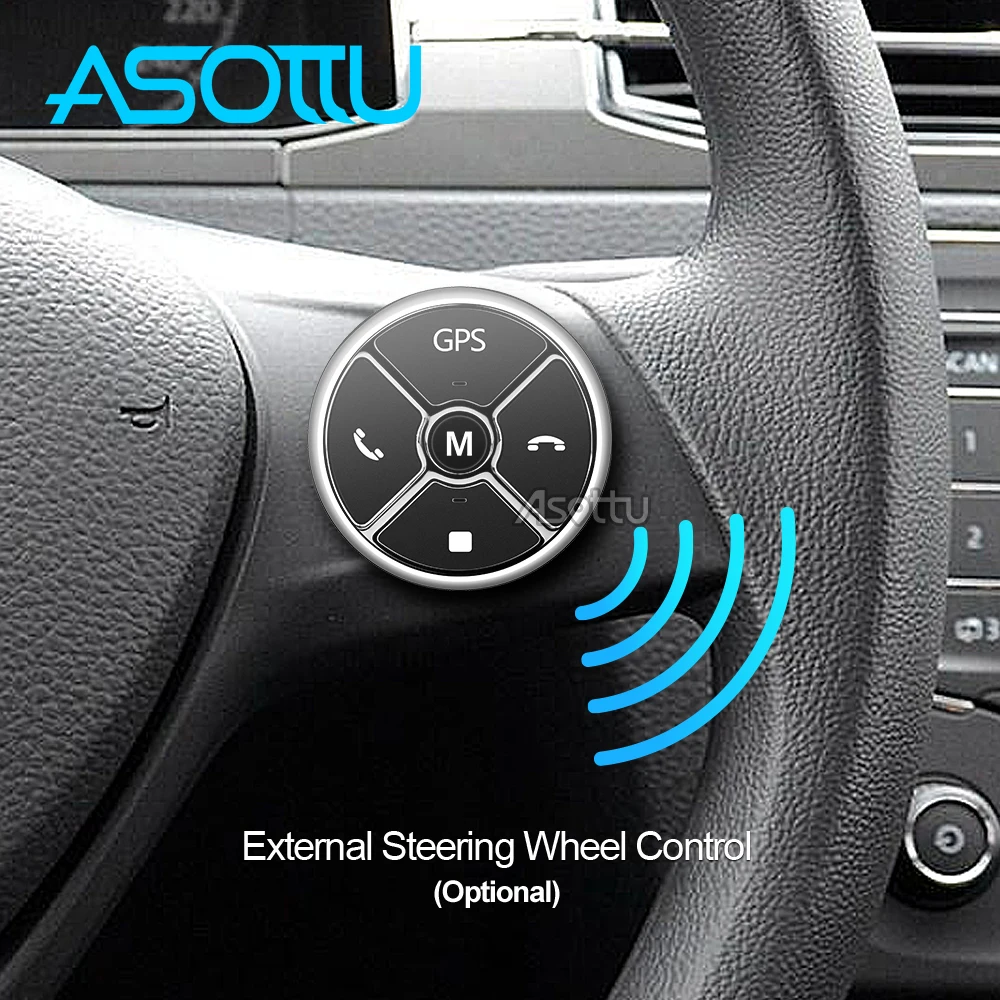 Perfect Asottu android 8.1 car dvd gps player for Chevrolet Cruze 2009-2013 Car DVD player Radio video player Navigation GPS Car Stereo 5