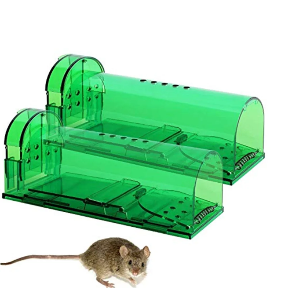

2pcs Eco-Traps Humane Mouse Traps Live Catch and Release of Mice or Other Small Rodents