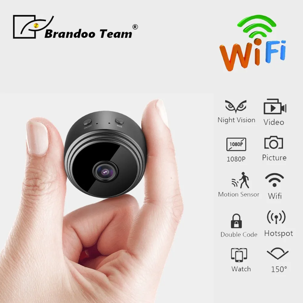 

Wifi IP Mini Camera Wireless 1080P for Video Recording WIFI DV Portable Recorder,free shipping
