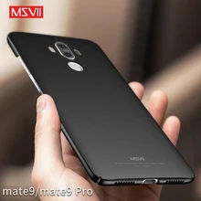 Msvii для Huawei Mate 9 Pro Чехол для Huawei Mate 9 Чехлы Жёсткий Футляр ПК Полная Защита Матовый Рождество Mate 9 Pro Нескользкий Корпус