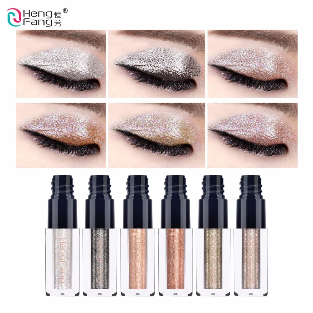 Hengfang Metal Liquid Eyeshadow Glitter Eye Shadow Liquid Shimmer Stick