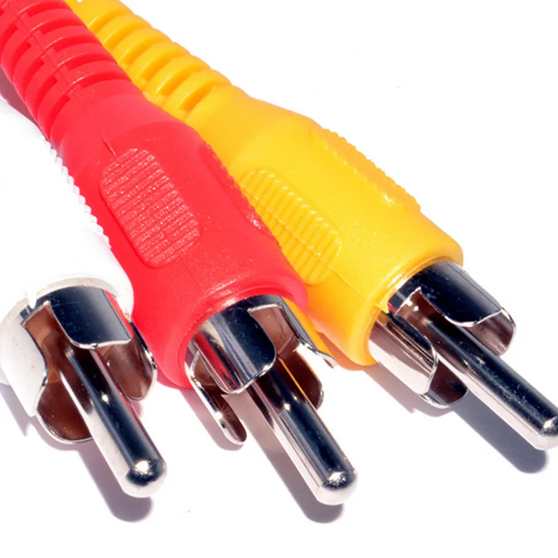 

1.5m 21 Pin Scart to 3 x Phono Cable IN OUT Switchable Triple RCA Composite Lead Switch LCC77