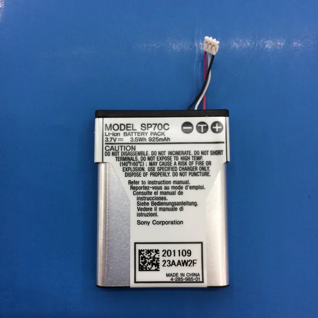 SP70C 3.7V 925mAh Rechargeable Li ion Battery Pack for For PSP E1000