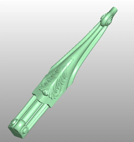

3D model STL format file for cnc router engraving furniture sofa cabinet chair leg pattern Artcam 696