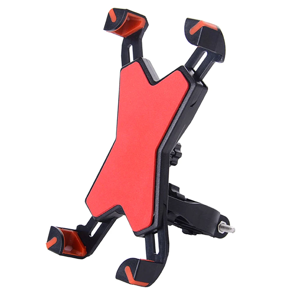 Smartphones Holder for Motorcycle Bicycle  (Black)