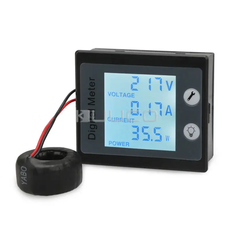 

Multifunction Digital Meter 4in1 Voltmeter/Ammeter/Power Meter/Energy Meter AC 80~260V/100A Digital Tester/Multimeter