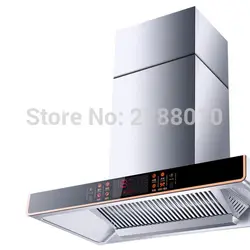 Кухня вытяжной вентилятор большой всасывания бытовой Диапазон капот из нержавеющей стали Дымосос CXW-268-EQ07