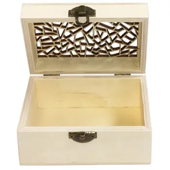 

Wooden cash box crafts with cap shape Crack