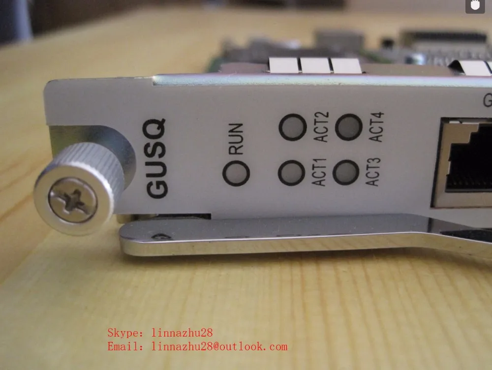 Оригинальный ZTE 4 порта материнская плата GUSQ для OLT C300 с 2 шт модулями двумя 1 25G