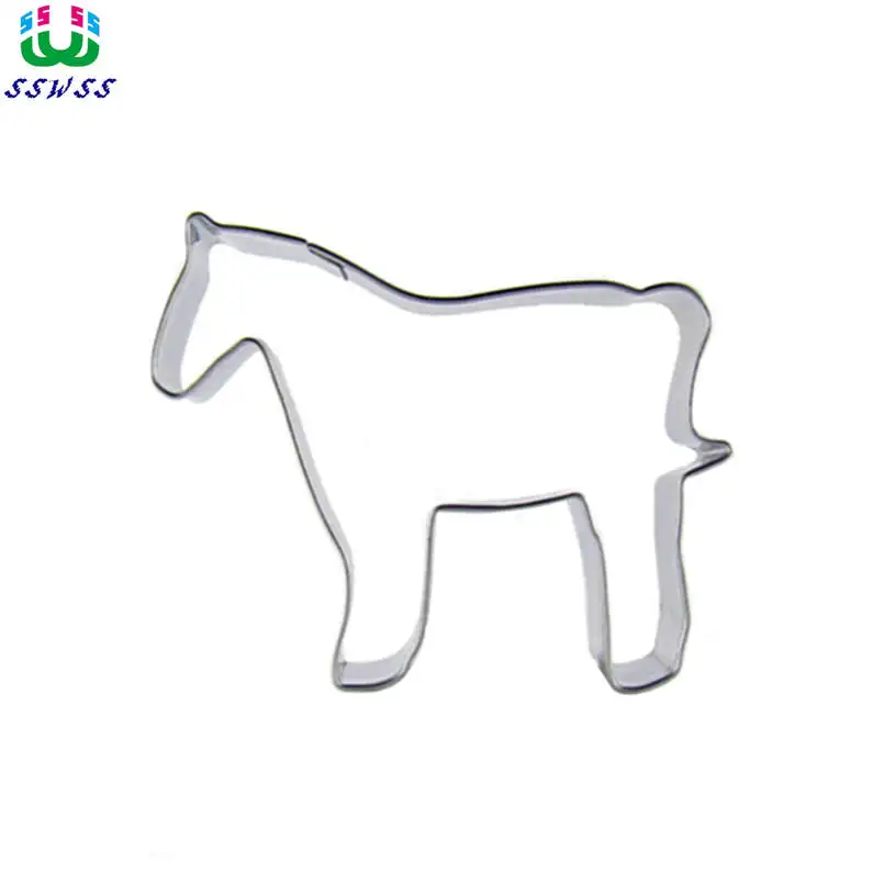 

Direct Selling,Standard Model Horse Shape Cake Decorating Fondant Cutters Tools,Animal Series Cake Cookie Biscuit Baking Molds