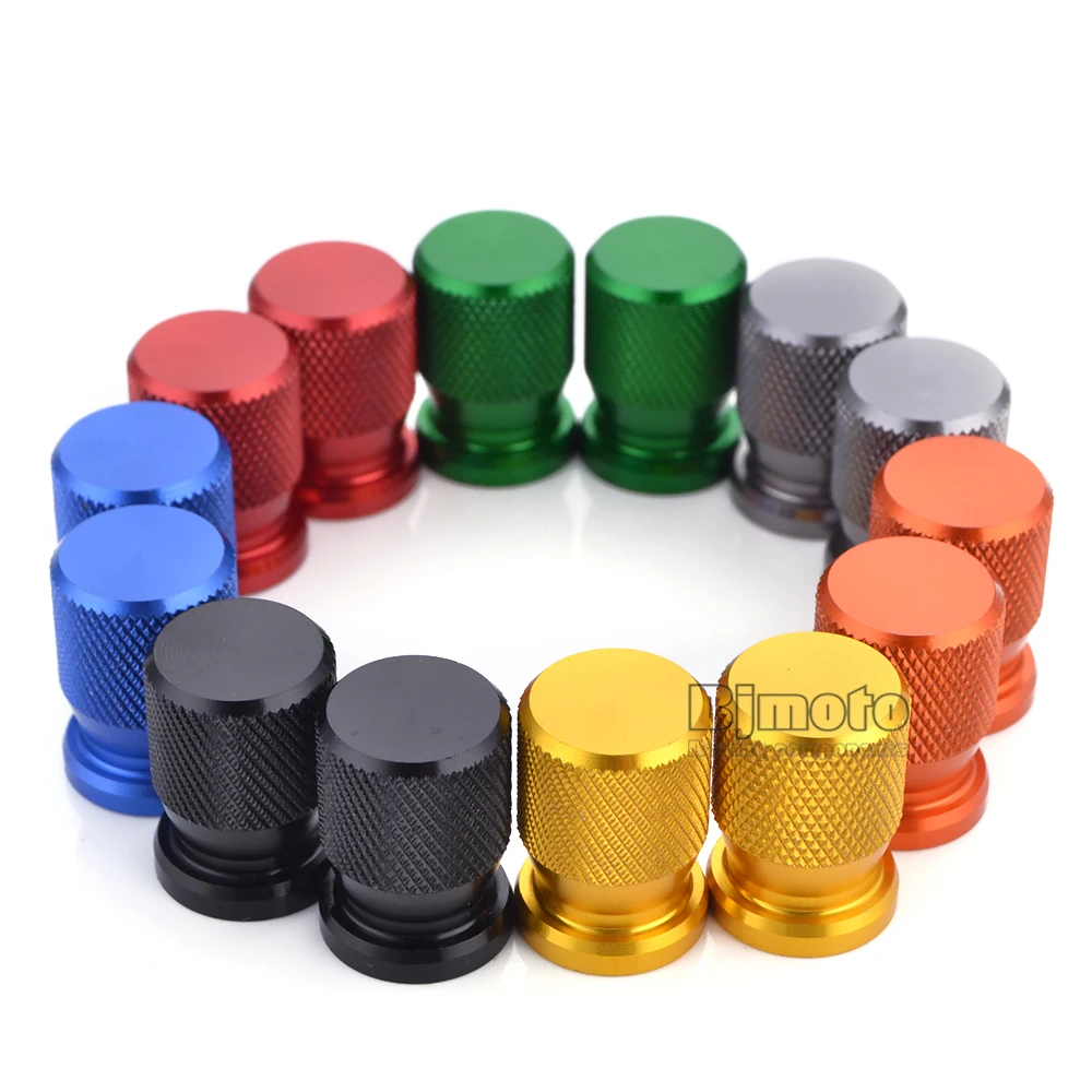 Pair Tires Valve Stem Caps Dustproof Cover For BMW R1200GS Adventure LC R NINE T S1000RR F800 GT ST K1600 (8)