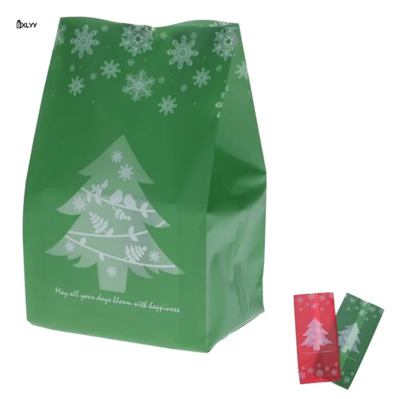 

BXLYY 20pc Christmas Tree Candy Bag Baking Bag DIY Birthday Party Decoration for Kids Gift Box Party Supplies Baby Shower.75z