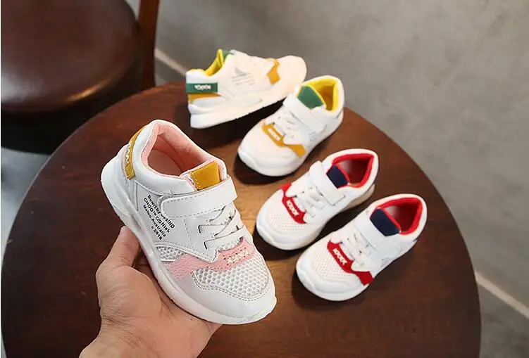 Весна/осень детская обувь для мальчиков спортивные модные брендовые Повседневные Дышащие уличные Детские кроссовки обувь для бега для мальчиков
