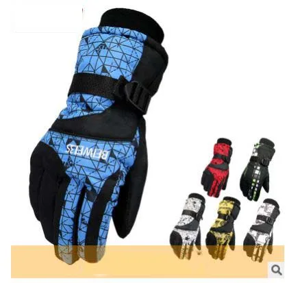 GLV865 men and women winter Ski font b gloves b font anti slip wear resisting cycling
