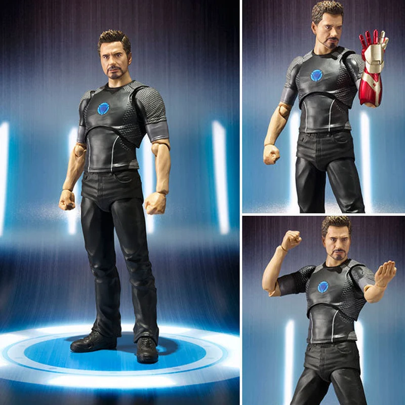 

Marvel souvenir Iron Man simulation Avengers 4 PVC Marvel Infinity War Action Figure Iron Man Collectible Model Doll kids Toy