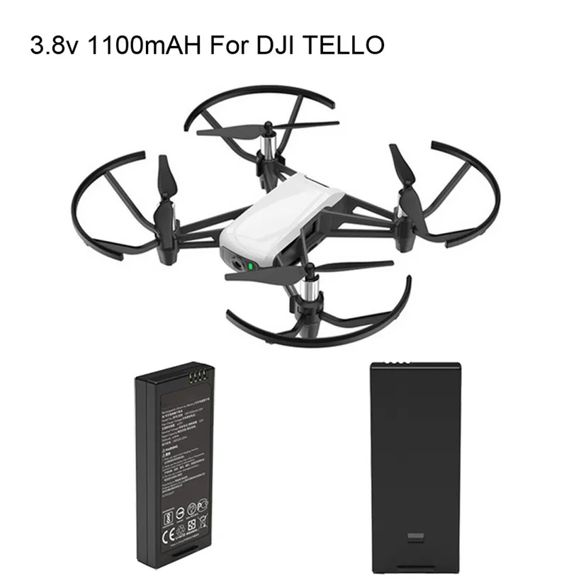

1100mAh 3.8V Intelligent Flight Charging Battery For DJI Tello Drone 80523 Drop Shipping