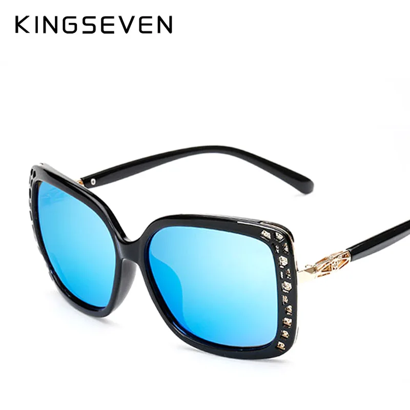 Kopen KINGSEVEN Originele Zonnebril Vrouwen Gepolariseerde Elegante Vlinder Ontwerp Voor Dames Zonnebril Vrouwelijke Oculos De Sol Shades 7543