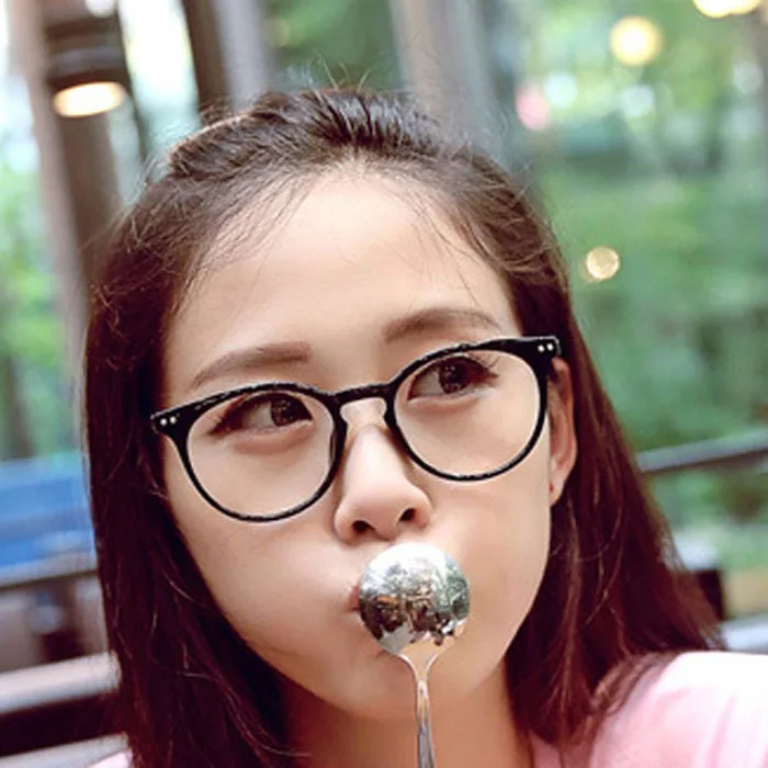 2015 retro round style glasses fashion eyeglass frame anti fatigue