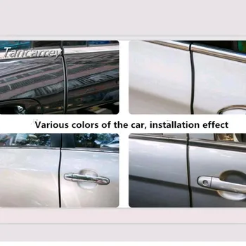 

2017 HOT Car styling Door protection strip for ford focus 2 kia rio hyundai creta solaris lifan x60 skoda octavia a5 Accessories