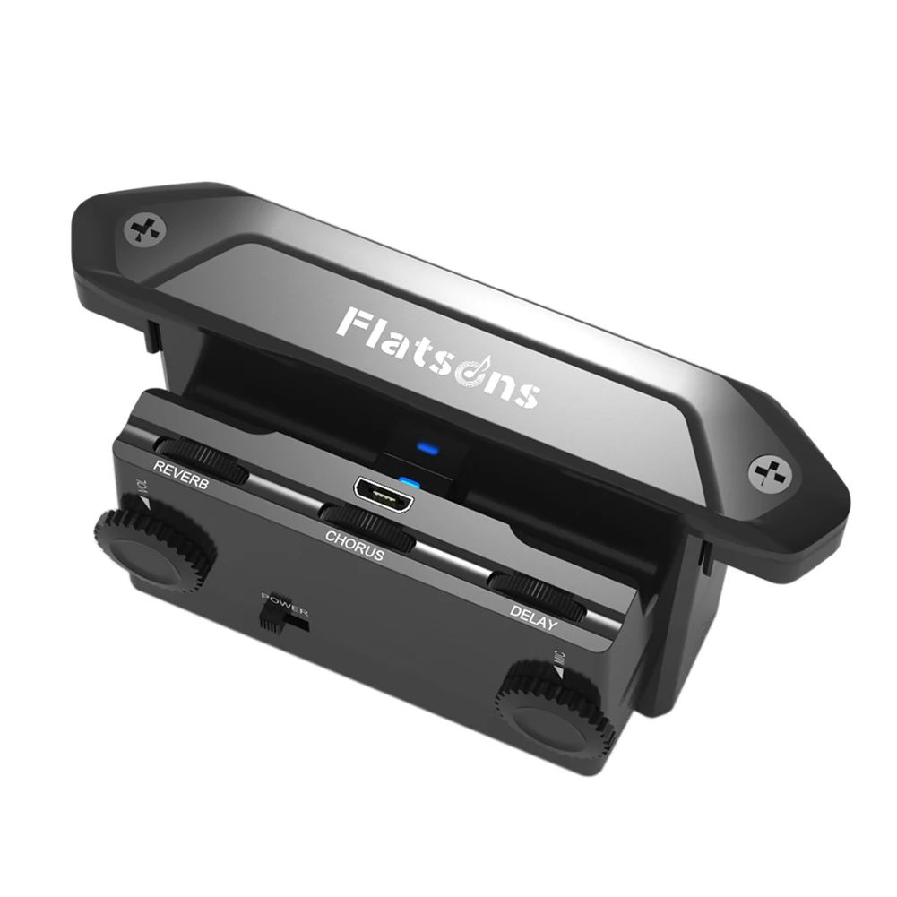 

1 Pcs Guitar Resonance Pickup Musical with Magnetic Reverb Chorus Delay Function SMN88