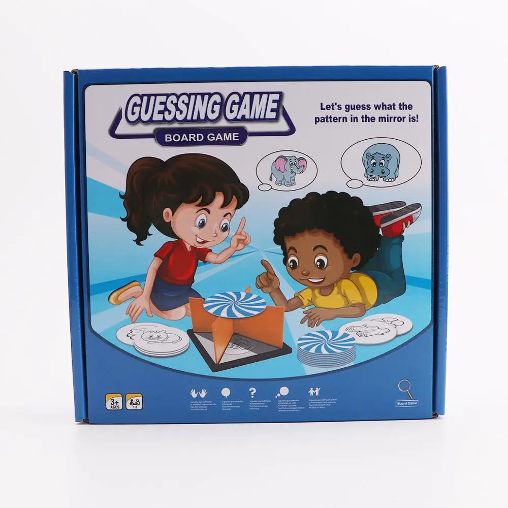 Зеркальная игра Gussing интерактивная для вечеринки детские головоломки игрушки