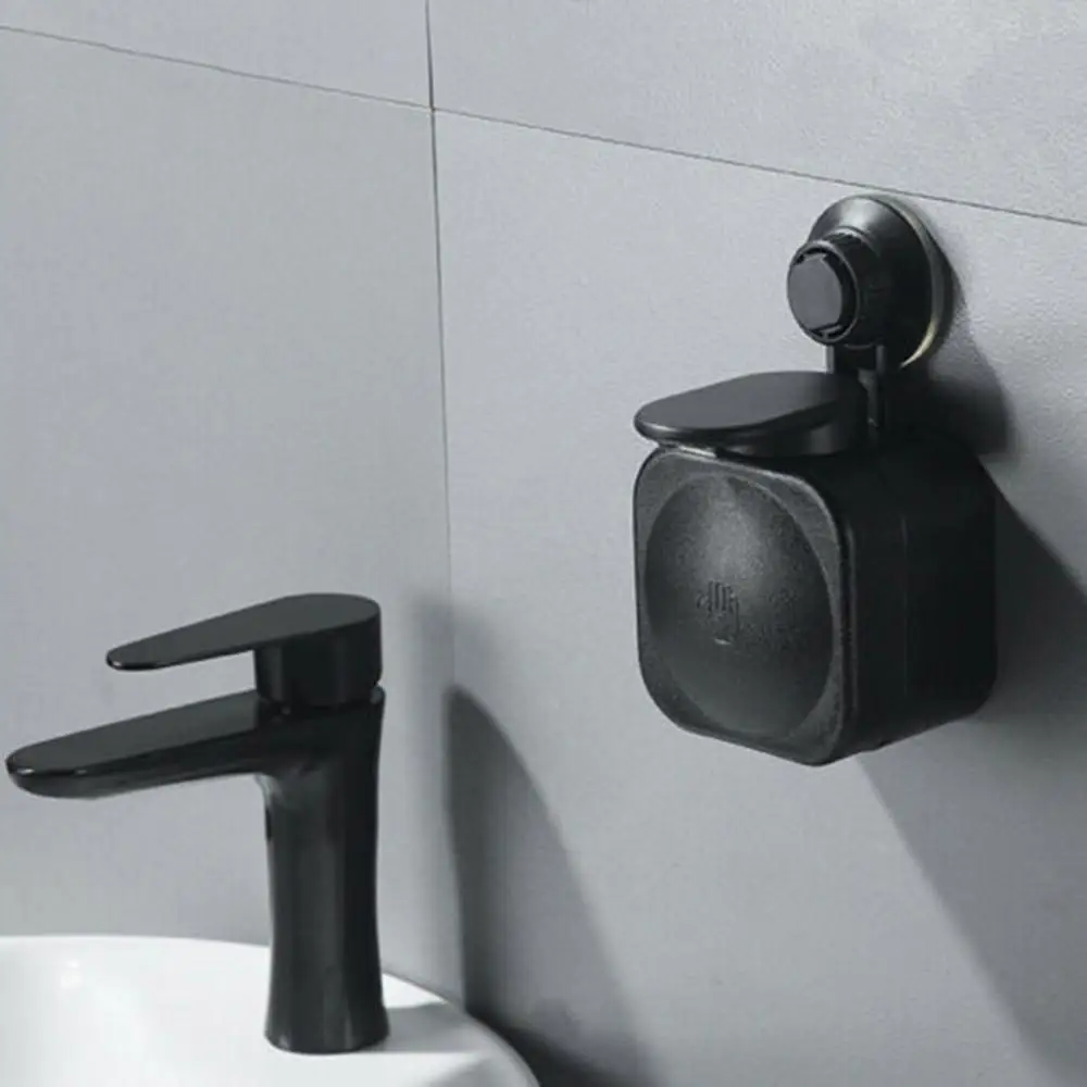Присоска жидкий шампунь диспенсер ABS прочный простой ванная кухня офис школьная больница и отель без следа 5pz - Цвет: soap dispenser