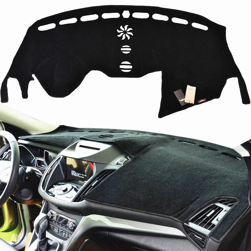 Car Dashmat For Ford F150 2009-2012 2013 2014 Black Dashboard Pad Dash