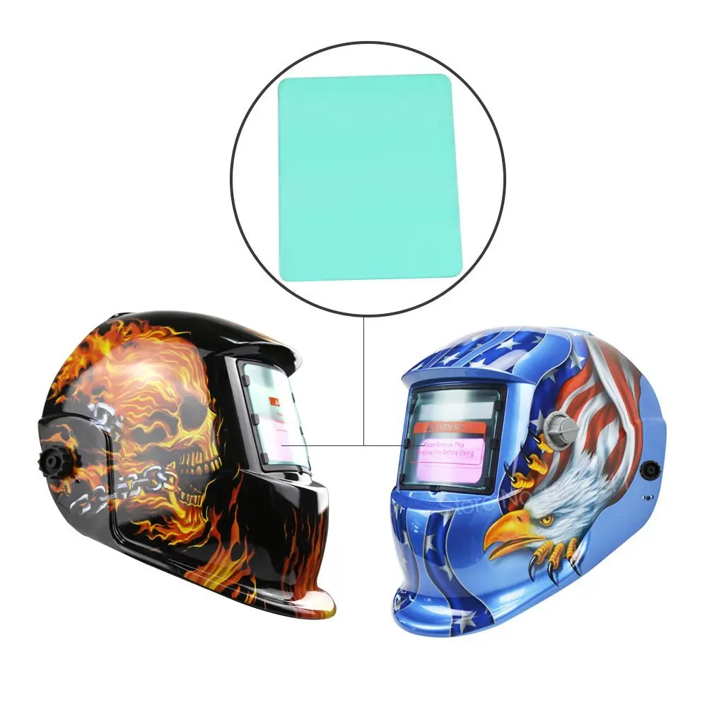 10 Uds repuesto de lentes 11,5x9x0,1cm para caretas de soldar DEKO S500