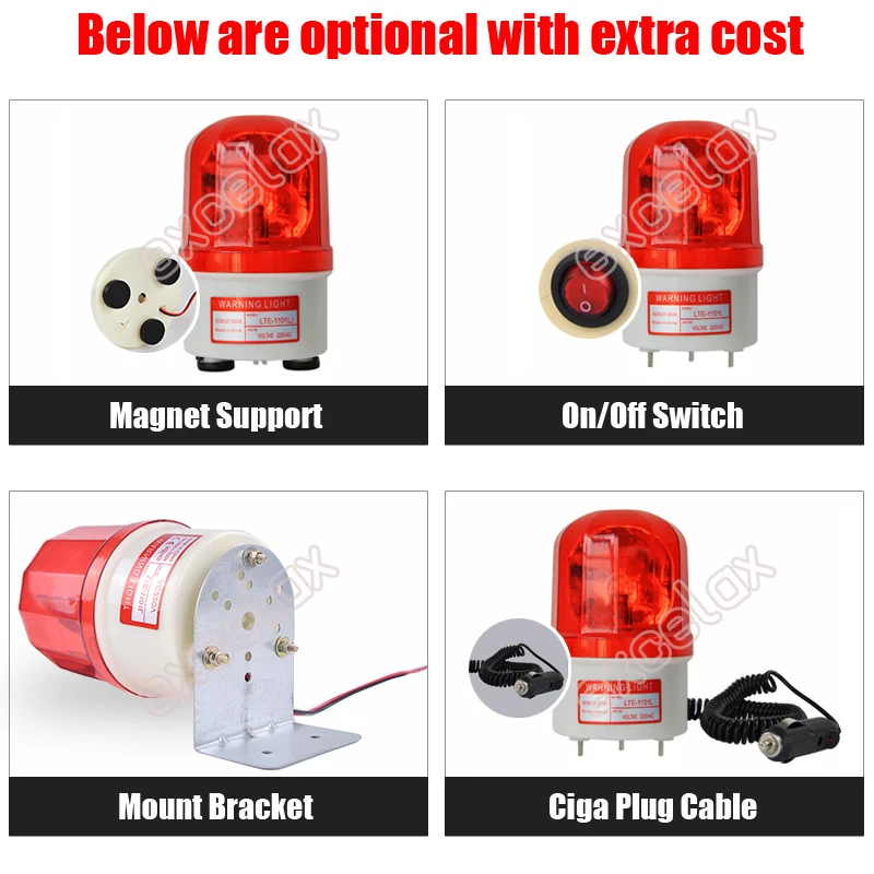 Warnung Licht 12V 24V Anzeige Licht LED Blinklicht Sicherheit Alarm Für Auto  Lkw Bus Schaukel Schiebe