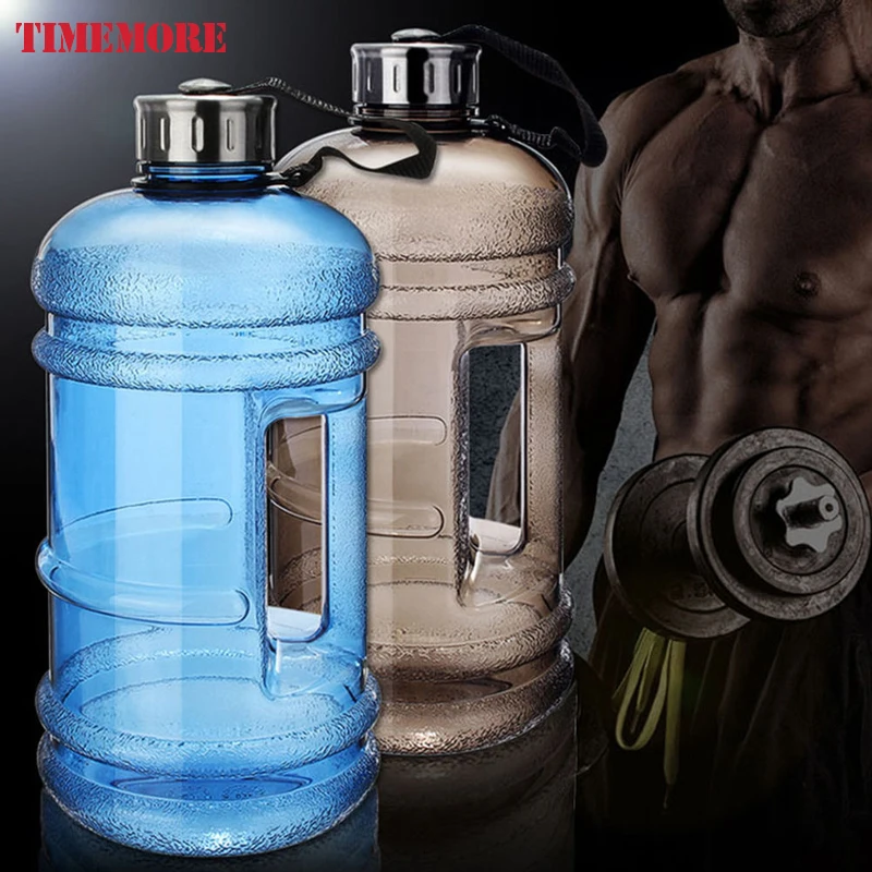 

2.2L Large Capacity Outdoor Sports Gym Water Bottles Half Gallon Fitness Training Camping Running Workout Water Bottle