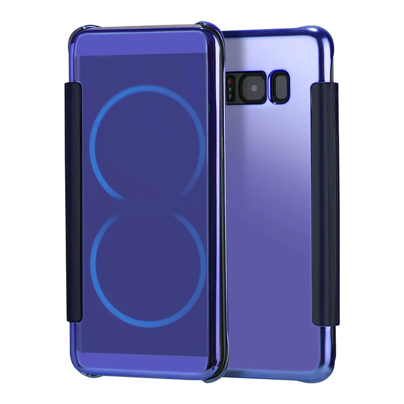 MKSUP Зеркало чехол для samsung S 8 S8 плюс + Покрытие кожаный откидная крышка Galaxy S8Plus