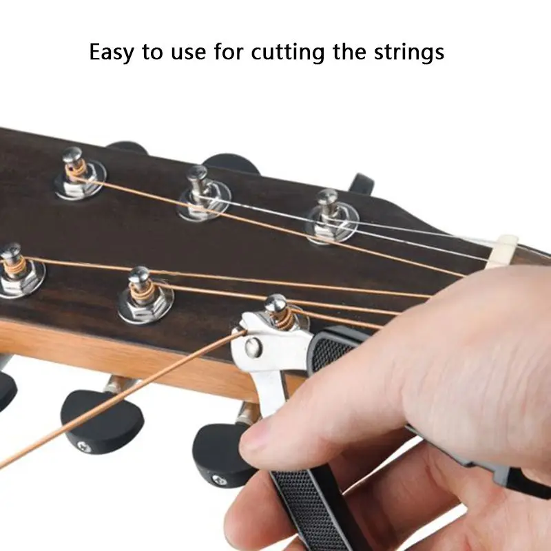 

3 in 1 Guitar Repair Tool Multifunction String Winder Cutter Tool Kit Removable Guitar String Pin Puller Cutter Musical Instrume