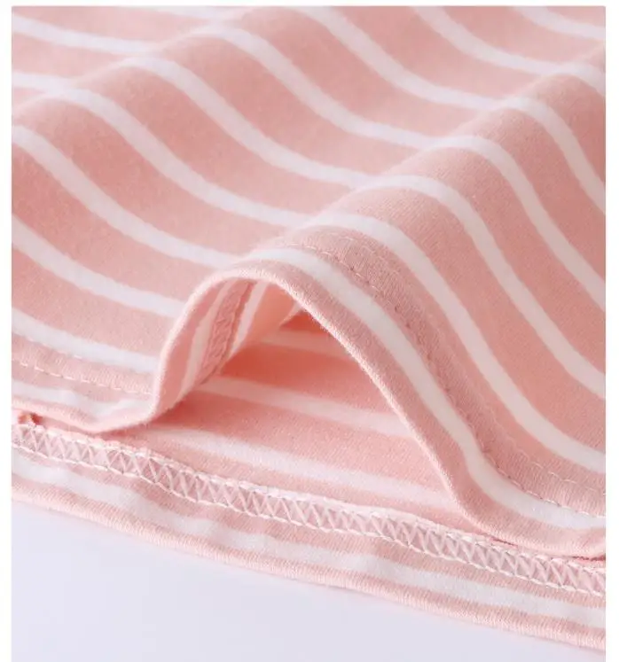 Xiaomi Cottonsmith Летняя женская домашняя одежда, повседневная хлопковая Ночная рубашка в полоску, ночная рубашка на груди, дизайнерское женское платье для сна