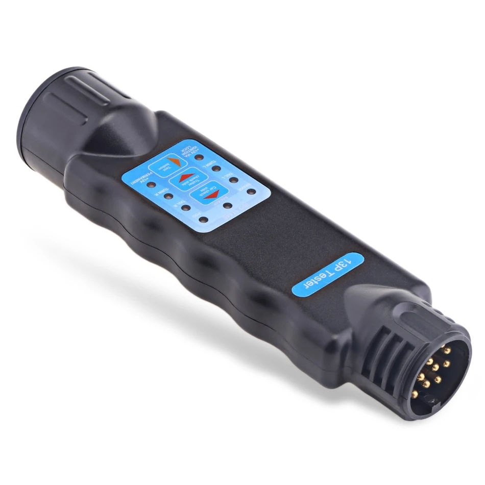 

T23331 Towing Trailer 13 Pin Plug Socket Connection Tester 12V Wiring Circuit Light Diagnostic Tool Unit for Toyota Audi Ford