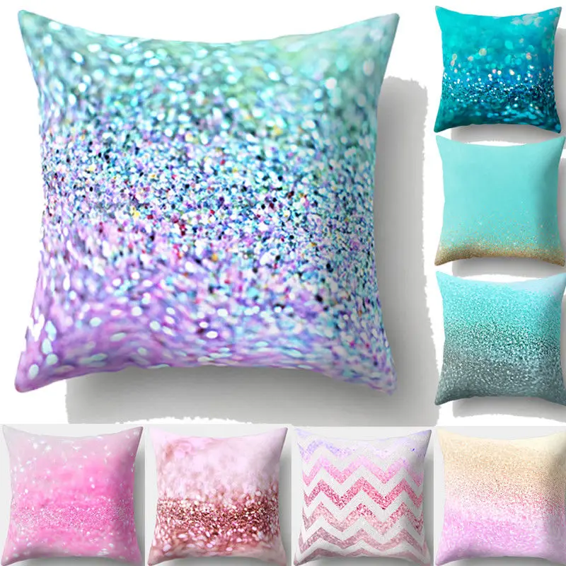 

Peach Skin Bright-Colored Pillow Case Cover Waist Cover Home Decorative Pillowcases