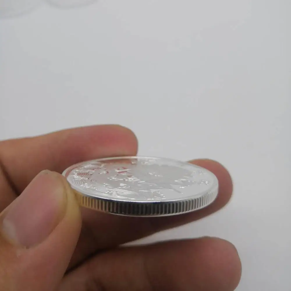 1oz Дракон памятная монета Зодиак монеты с животными металлический значок подарок