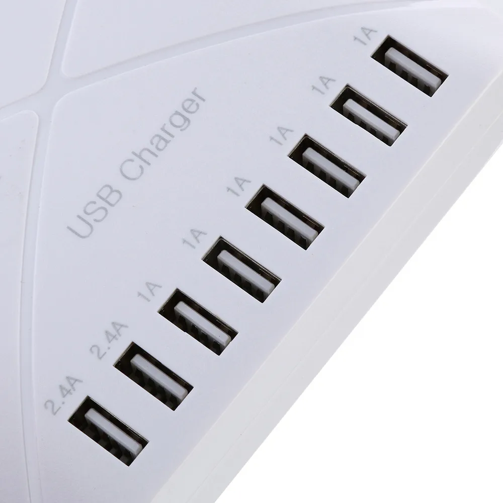 Быстрая зарядка QC3.0 адаптер USB зарядное устройство смарт 8 портов настольное зарядное устройство мобильное зарядное устройство для телефона для путешествий для iPhone samsung