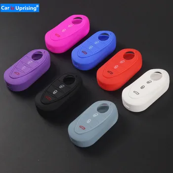 

10pcs 3 Button Silicone Car Remote Key Fob Shell Cover Case For Alfa Romeo Mito Giulietta Brera 4C 159 GTA Skin Holder Protector