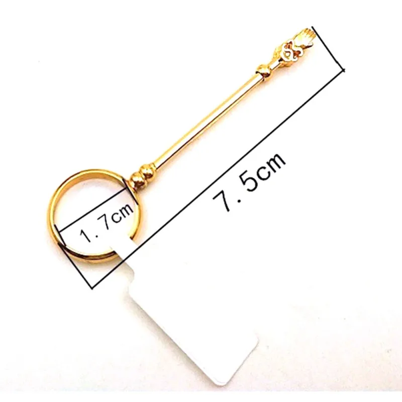 

Smoking Accessories Metal Ring Holder Practical Portable Cigarettes Holder Clamp Finger Hand Clamp Finger Hand Cigarettes Holder