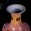 Classical Jingdezhen Ceramics Large Floor Vases Colored Enamel Bridal Chamber Decorates Sitting Room Furnishing Art 3