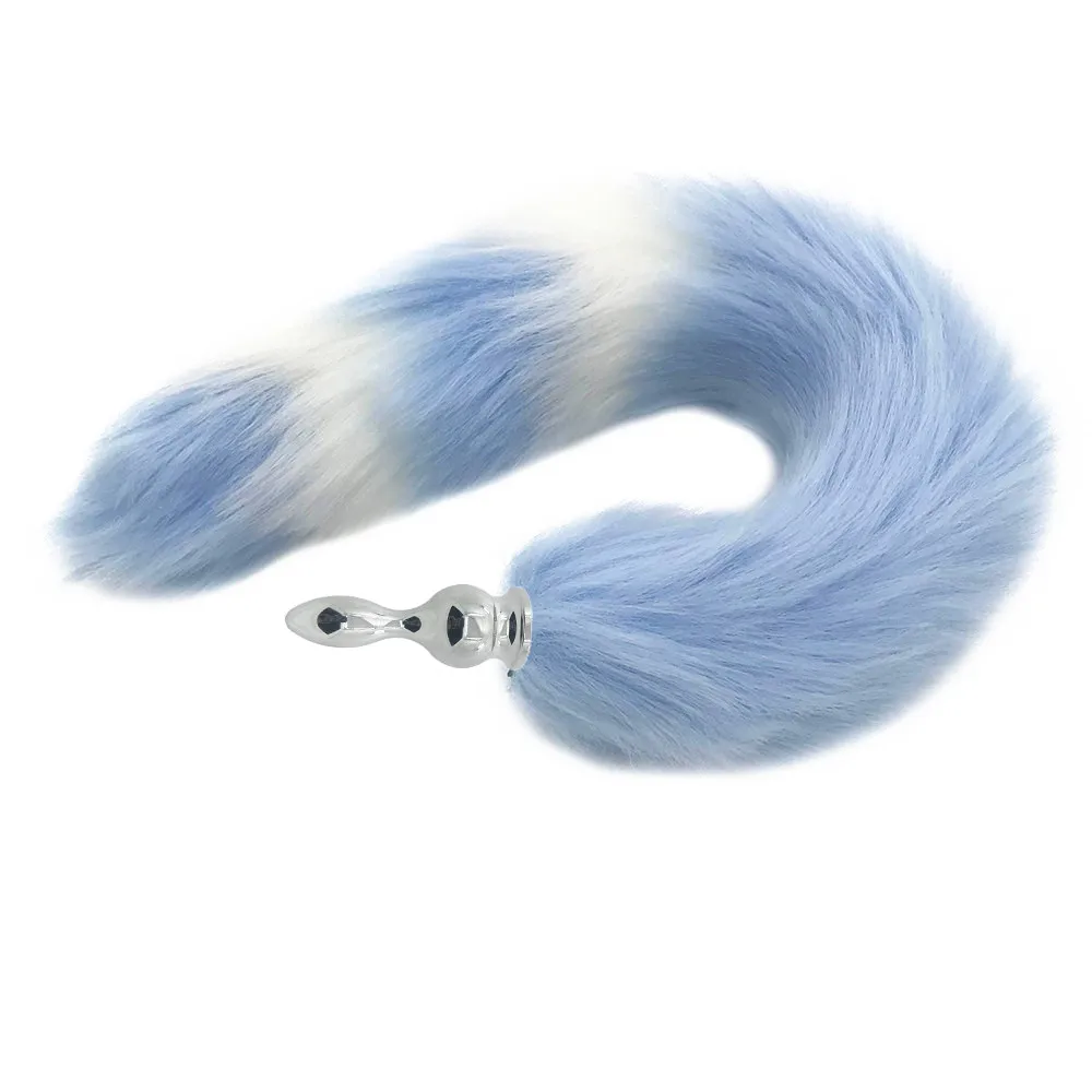 Anal Butt Plug Silicone Stopper Smooth Anus Toy with Faux Fox Tail Cosplay Accessories Crawls Paws | Красота и здоровье