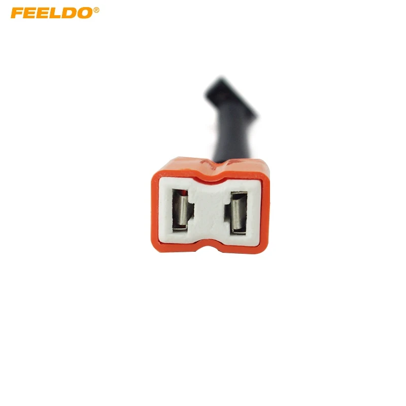 FEELDO 10Pcs ceramic connector H7 bulb connector high quality straight ...